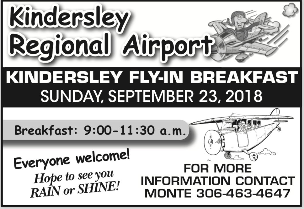 Kindersley fly In 2018